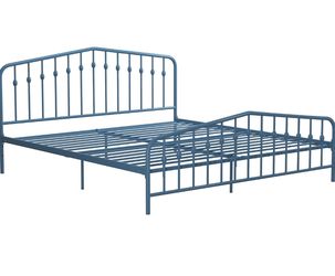 King Seablue Metal Bed Frame