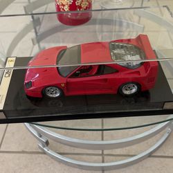 1:18 Amalgam Ferrari F40 Coupe Red 1987 Highend Resin With Showcase M5904