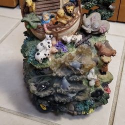 Classic Treasures Musical Noahs Ark Sculpture Plays Talk to the Animals