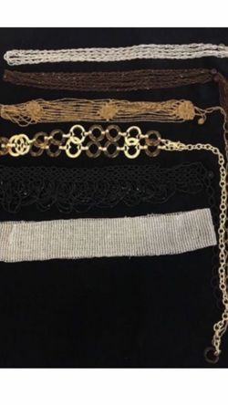 Beaded Belts, Bracelet, Earrings And Water proof Watch