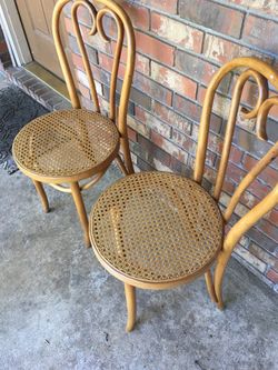 Pair of  Bend wood Chairs