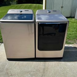 Huge Capacity Samsung Washer And Dryer 