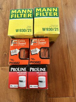 VW Audi Toyota Oil Filters