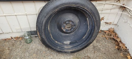 5x100 Donut Wheel (Tire + Rim)