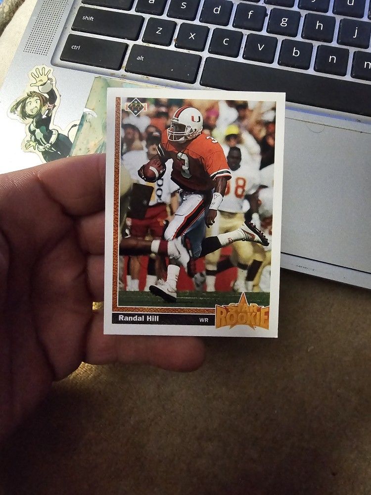 Randal Hill Football Card