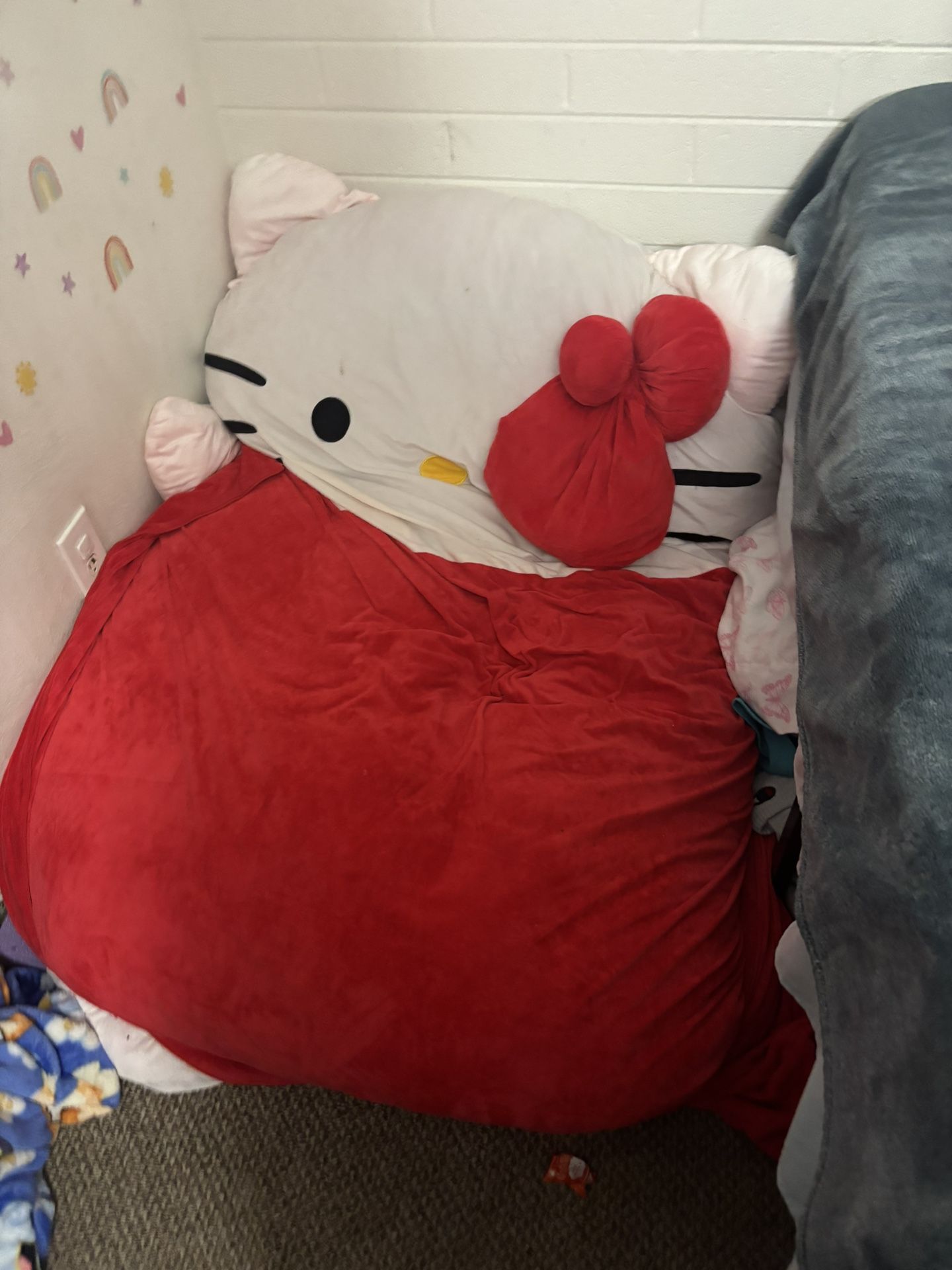 Hello kitty Floor Bed