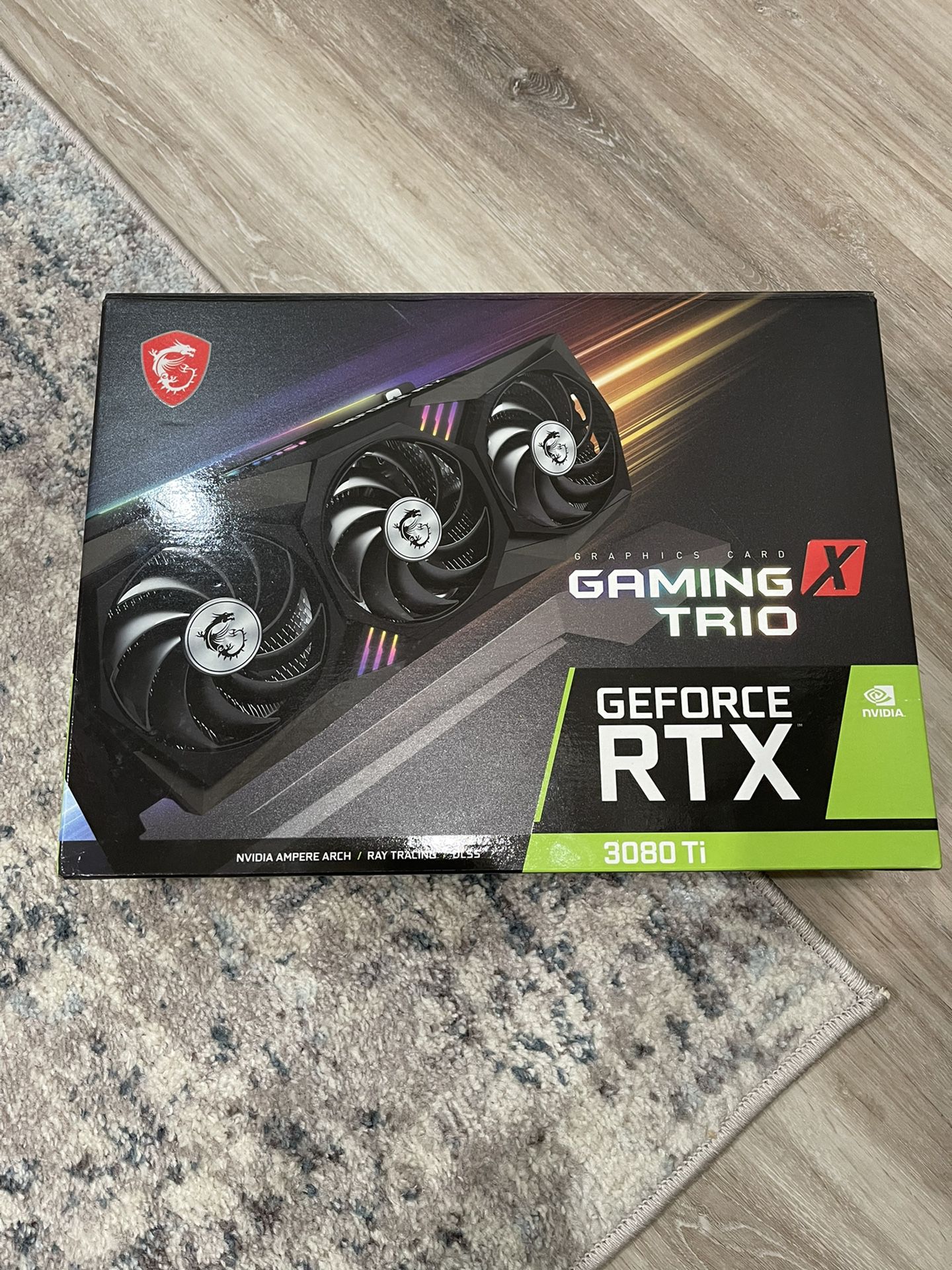 New MSI RTX 3080 TI GeForce Graphics Card Gaming