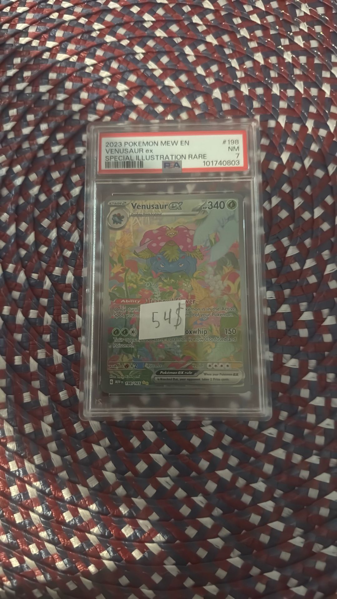 Venusaur EX Graded 7