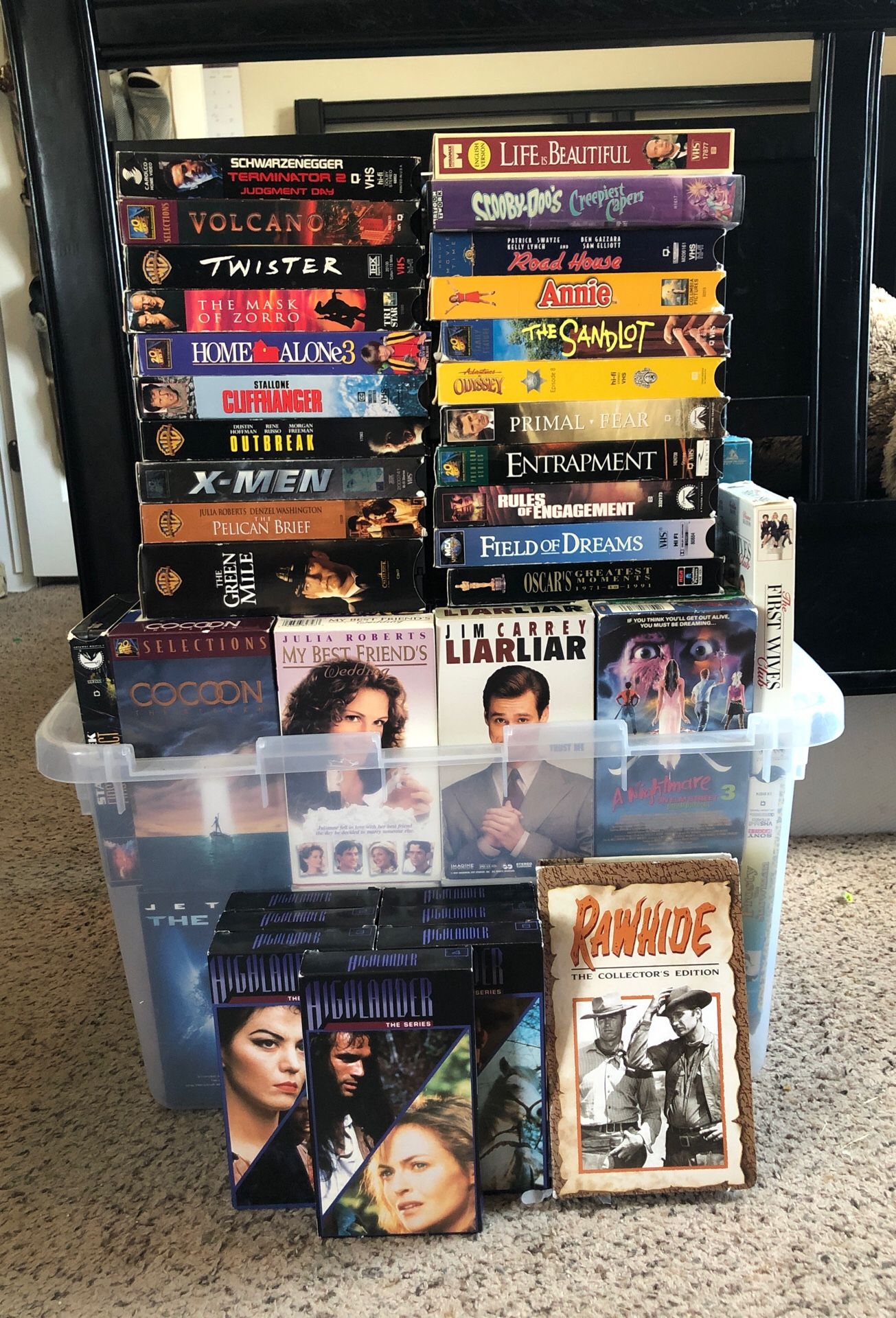 VHS tapes Classics