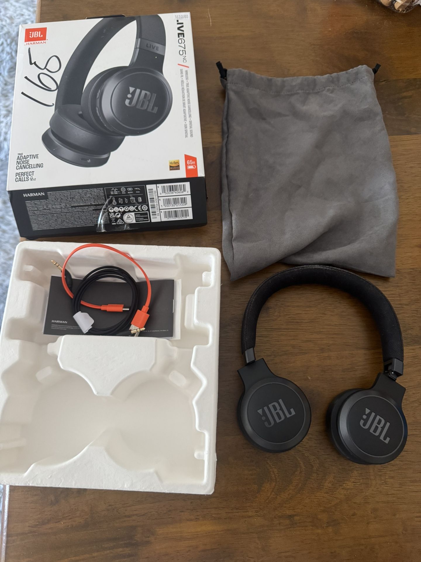 IBL - Live 670NC Wireless On-Ear Headphones with True Adaptive Noise Cancelling