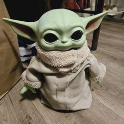 Star Wars Mandalorian Mattel 11 inch Baby Yoda Plush 