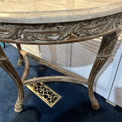 Beautiful Antique Marble Table 