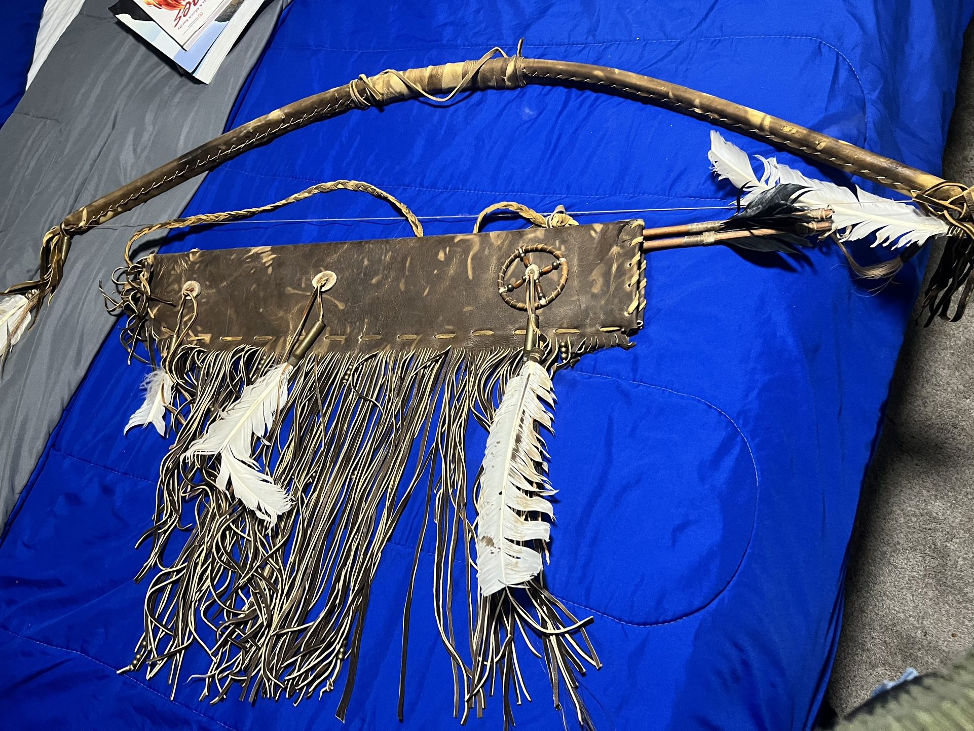 Native American Bow & Arrow Choker Quiver