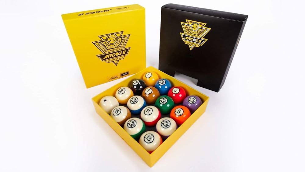 ARAMITH ARCOS II RESERVE BILLIARD BALLS, PREDATOR ARCOS II POOL BALLS
