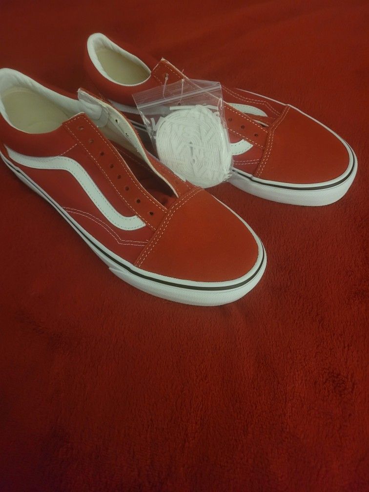 Red Vans Unisex
