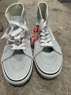 2 Pairs Of New Vans High Tops Shoes Size 10 In Woman 