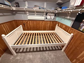 Twin size bed-frame