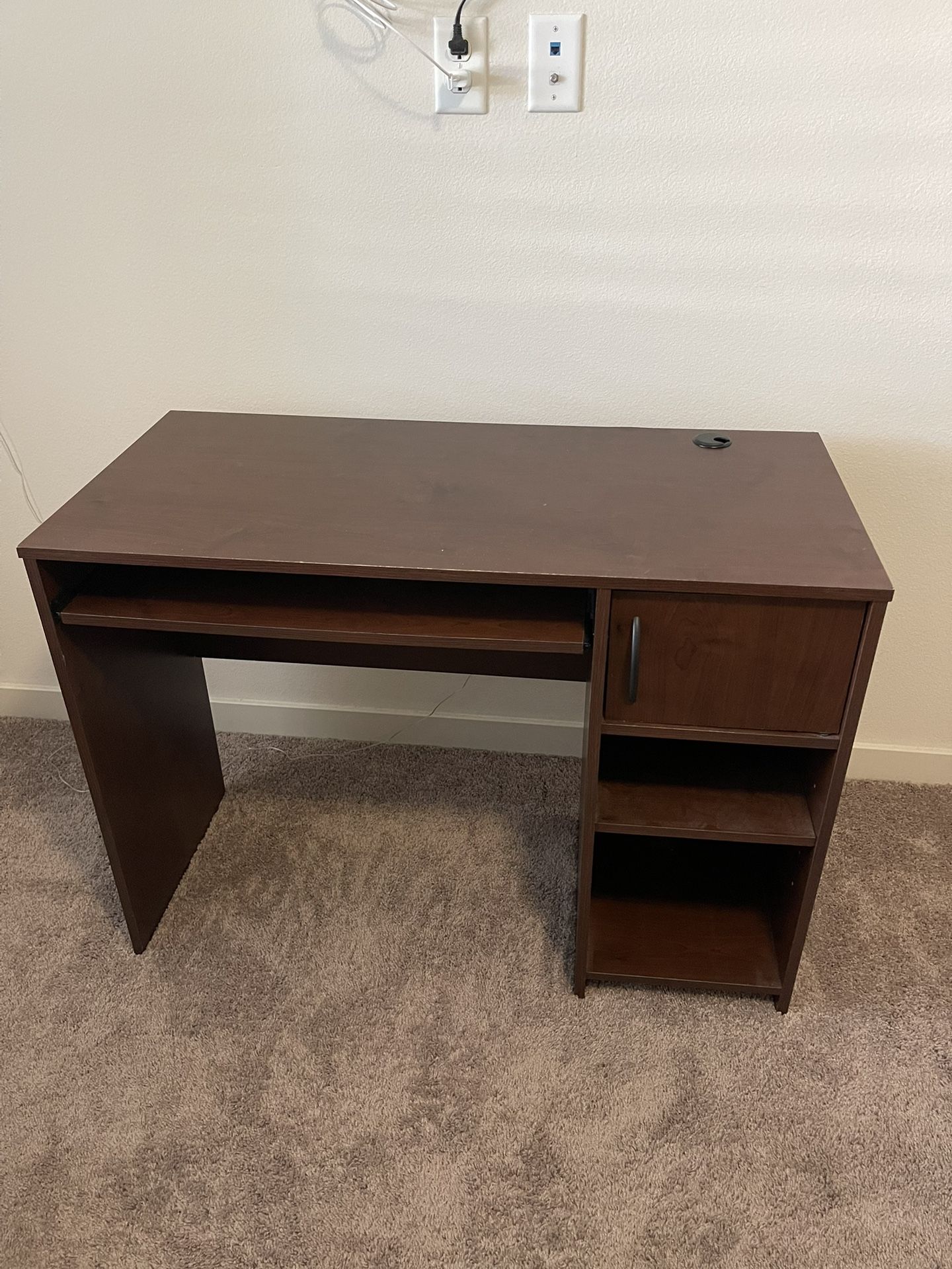 Brown Wooden Desk