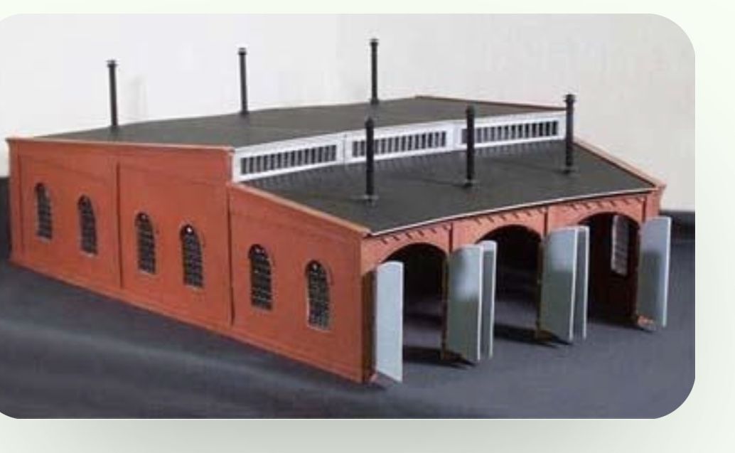 Korber 320 O Scale Roundhouse