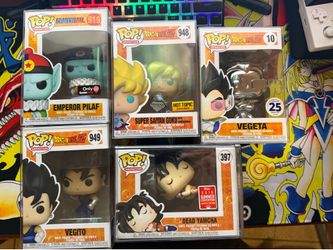 Dragon Ball Z Funko bundle. (Read description)