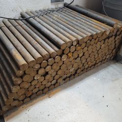 A36 Steel Round Bars - 18" X 1.25"