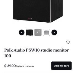 Polkaudio Subwoofer