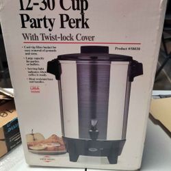 West bend 12-30 cup party perk coffee maker pick up st bernard