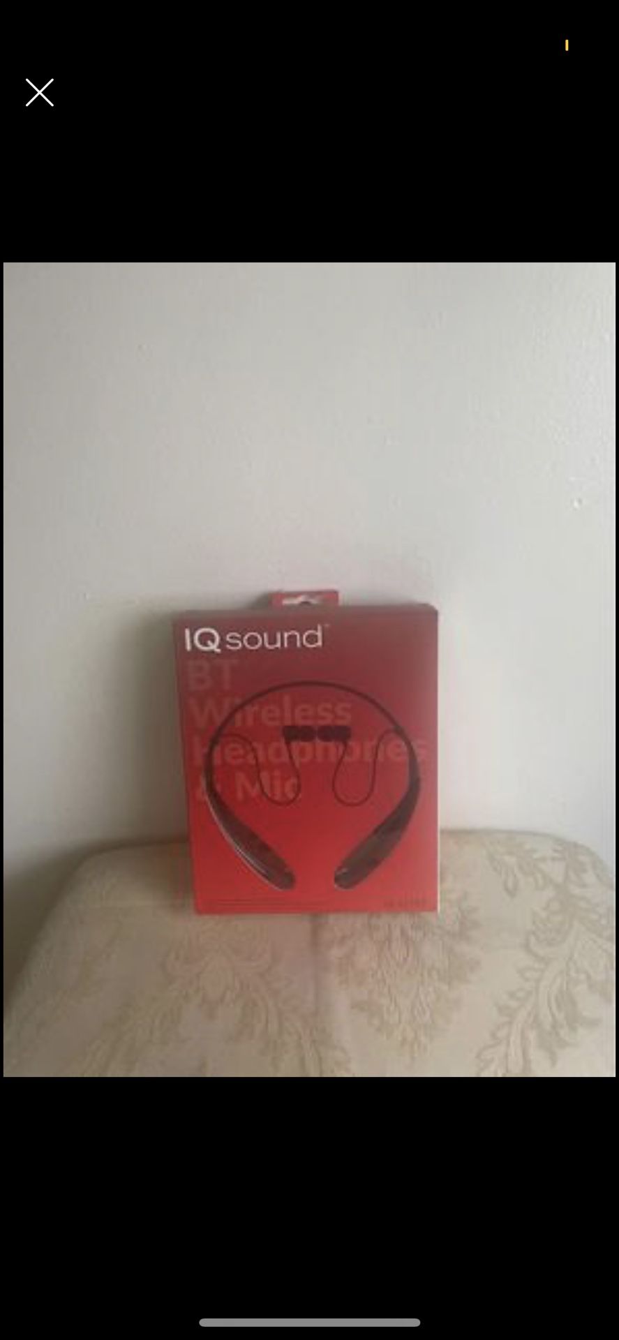 Headphones - IQ Sound Wireless Headphones and Mic - Feel free to ask questions