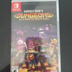 Minecraft dungeons ultimate edition – Nintendo switch