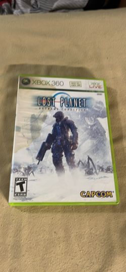 Xbox 360 lost planet extreme condition game