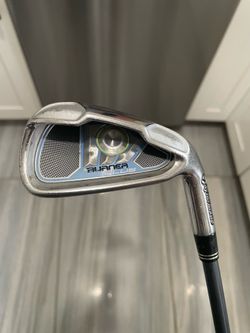 TaylorMade Burner Plus #6 iron, REAX SuperFast 50g L Flex Graphite, 37.5” RH