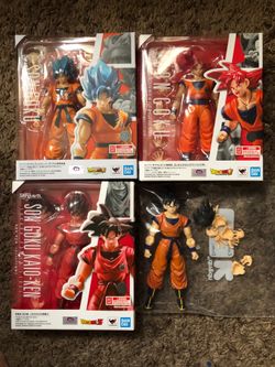 SH Figuarts Dragon Ball Goku set