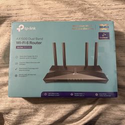 Brand New Tp-Link AX1500 WiFi Router 
