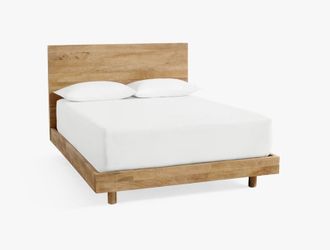 NEW IN BOX Pottery Barn Cayman Heirloom Wheat King Size HEADBOARD