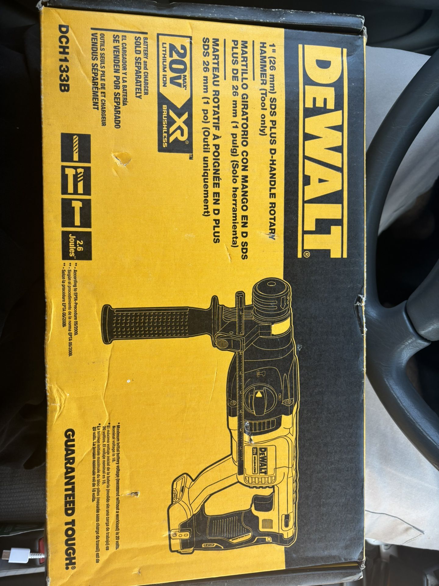 Dewalt 1” SDs Roto Hammer 