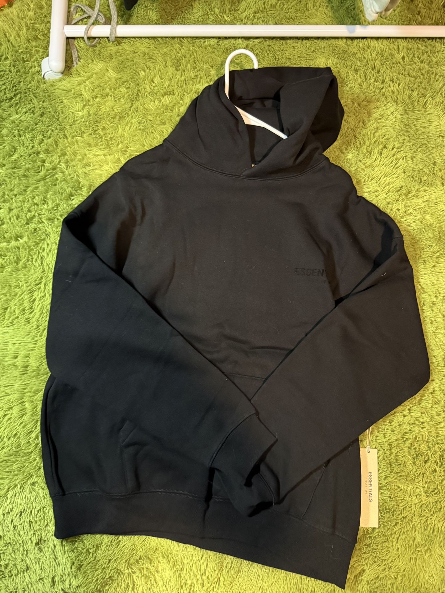 Black Essential Hoodie