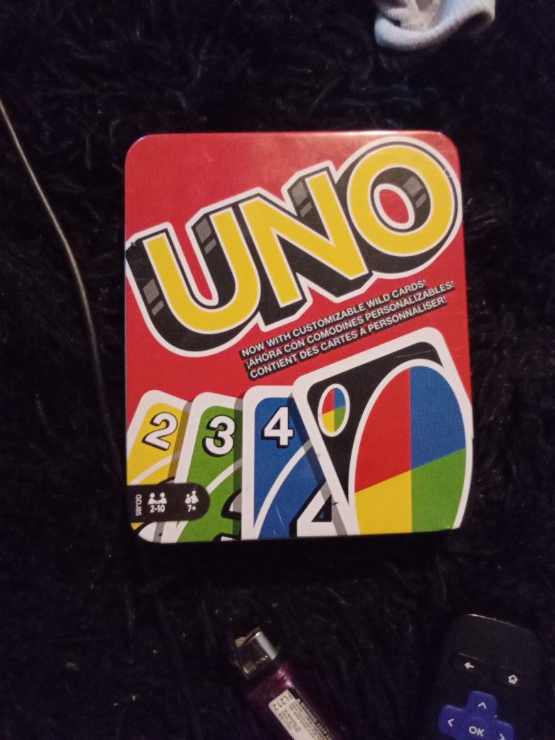 Uno Cards Tin Box