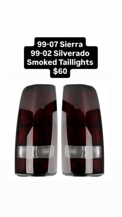 99-07 Sierra 99-02 Silverado Smoked Taillights $60