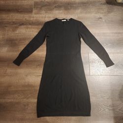 Cashmere Addiction size XS long-sleeve crewneck knit sweater dress, great condition
