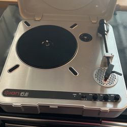 Two Ion Portable Turntables 