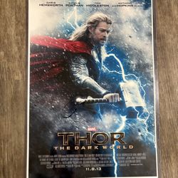 Movie Poster - Thor The Dark World 