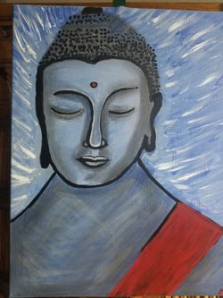Buda Painting Canvas 16 × 20