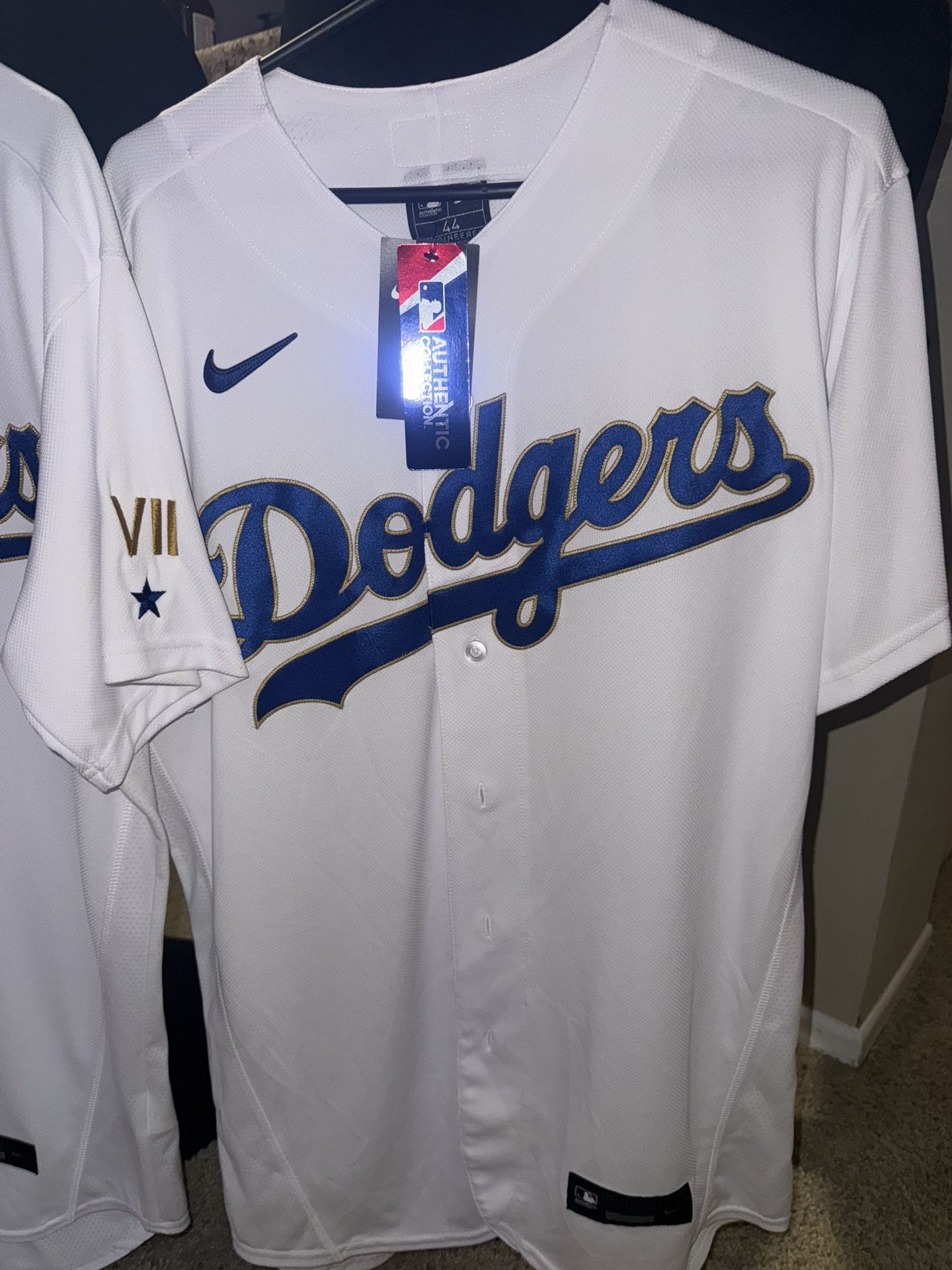 2020 Dodgers Gold World Series Jersey