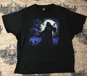 Halloween Grim Reaper T Shirt (2X)