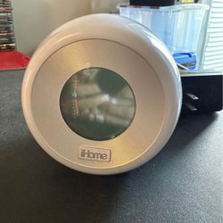 iHome Alarm Clock Radio with Color Changing Lamp blue, red, green, orange, white, purple . CASH ONLY