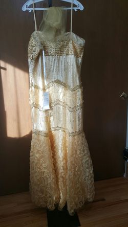 Gold Prom Dress