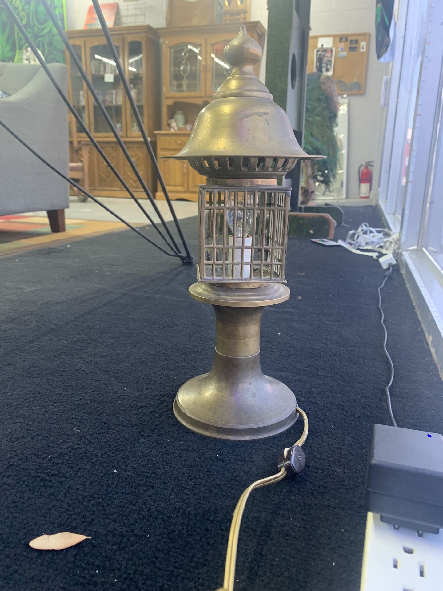 Brass Table Lamp