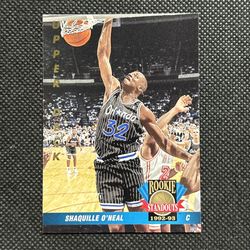 1992-93 Upper Deck - Shaquille O'Neal #69 (RC) Rookie Standouts - Orlando Magic