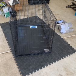 Folding Dog Crate For 80lb Pup