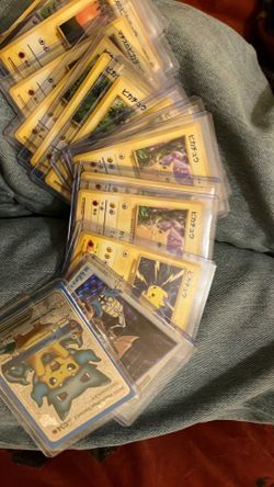 Pikachu cards